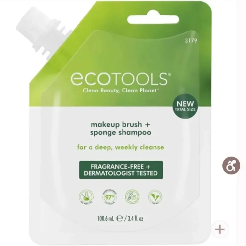 Brand New Bundle Lot of Two (2) Eco Tools Interchangeables Sponge Shampoo